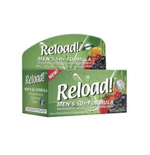 Reload! Men's 50+ Formula Multivitamin, Multimineral & Antioxidant With Saw Palmetto For Prostate Health & Sexual Wellness